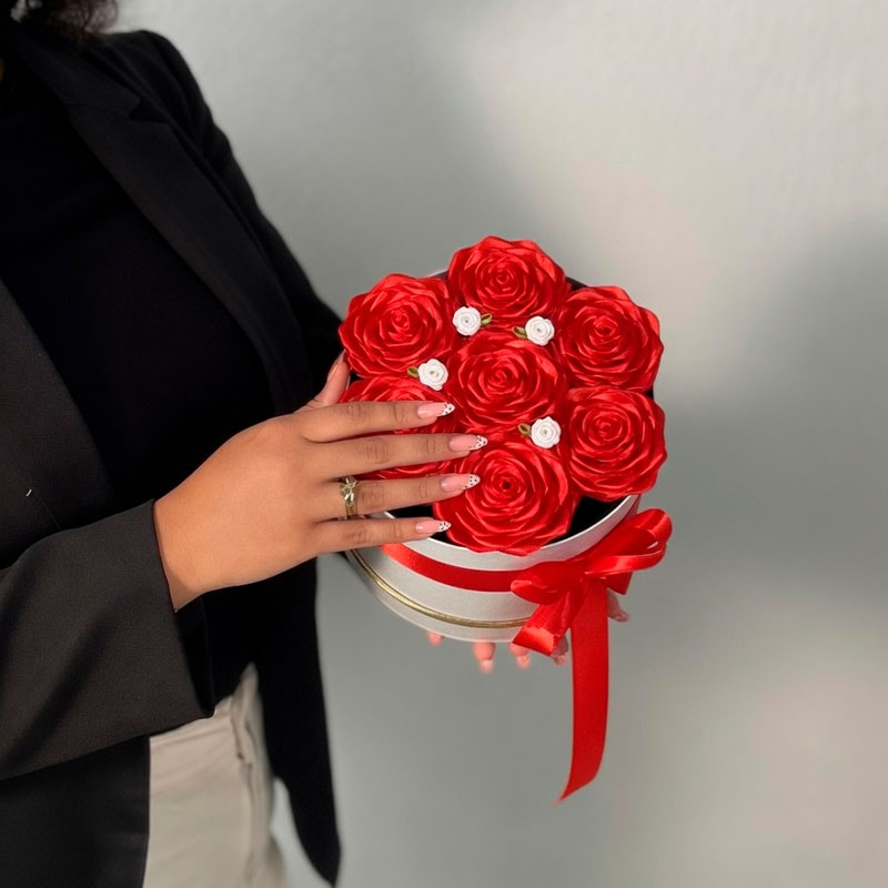 Rosas Eternas en caja pequeña